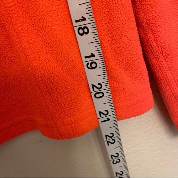 The North Face Quarter-zip fleece pullover Jacket hot neon pink/coral -Small - Picture 4 of 9